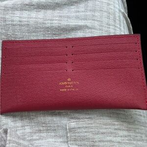 Louis Vuitton Red Card Holder